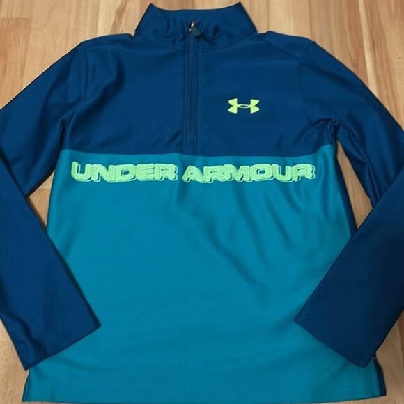 Under Armour pullover long sleeve top boys size small - Picture 1 of 1
